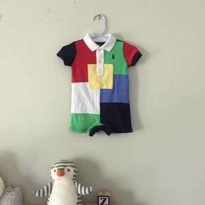 Ralph Lauren Colorblock One Piece